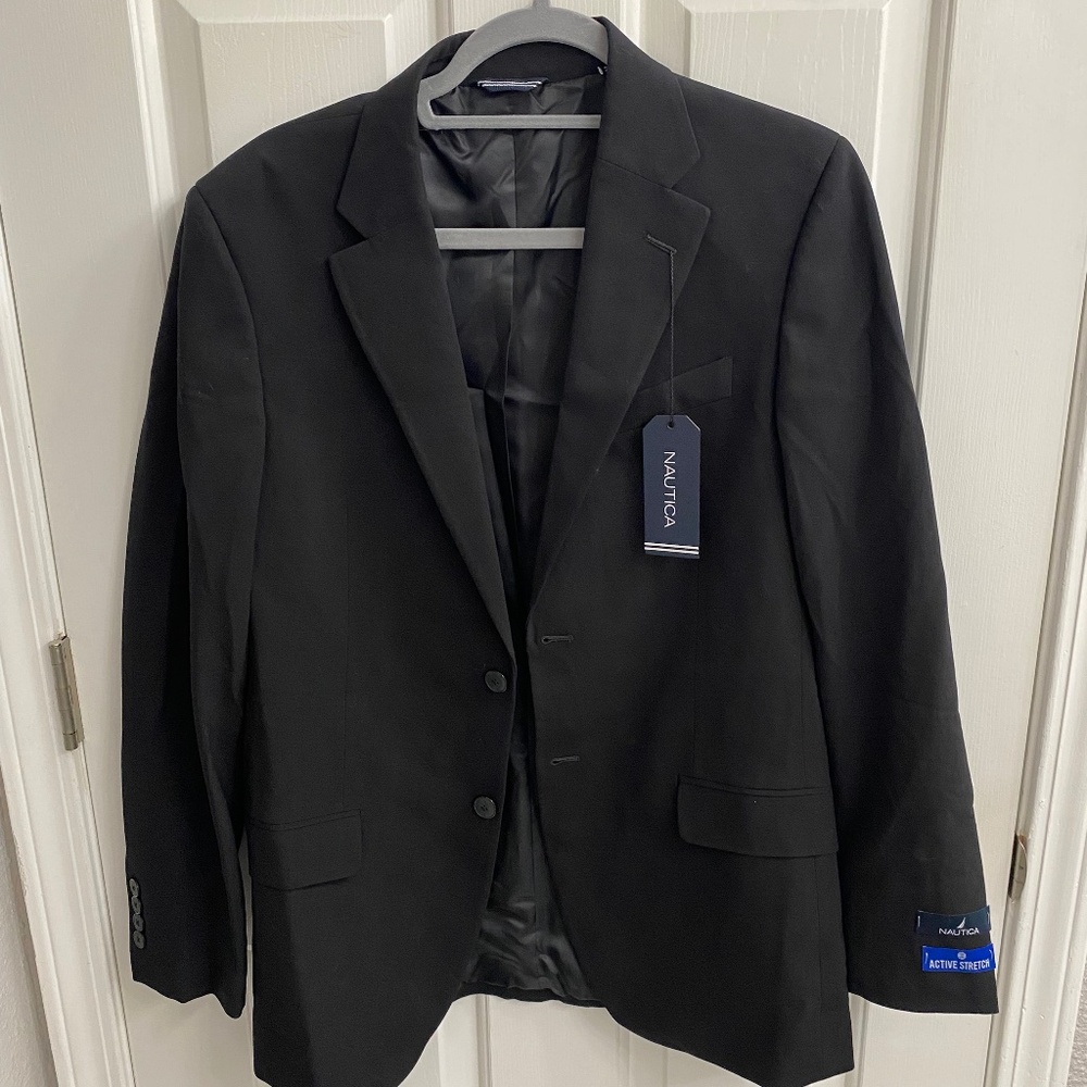 Nautica Men’s Jacket Only, no pants 36R W30, NWT